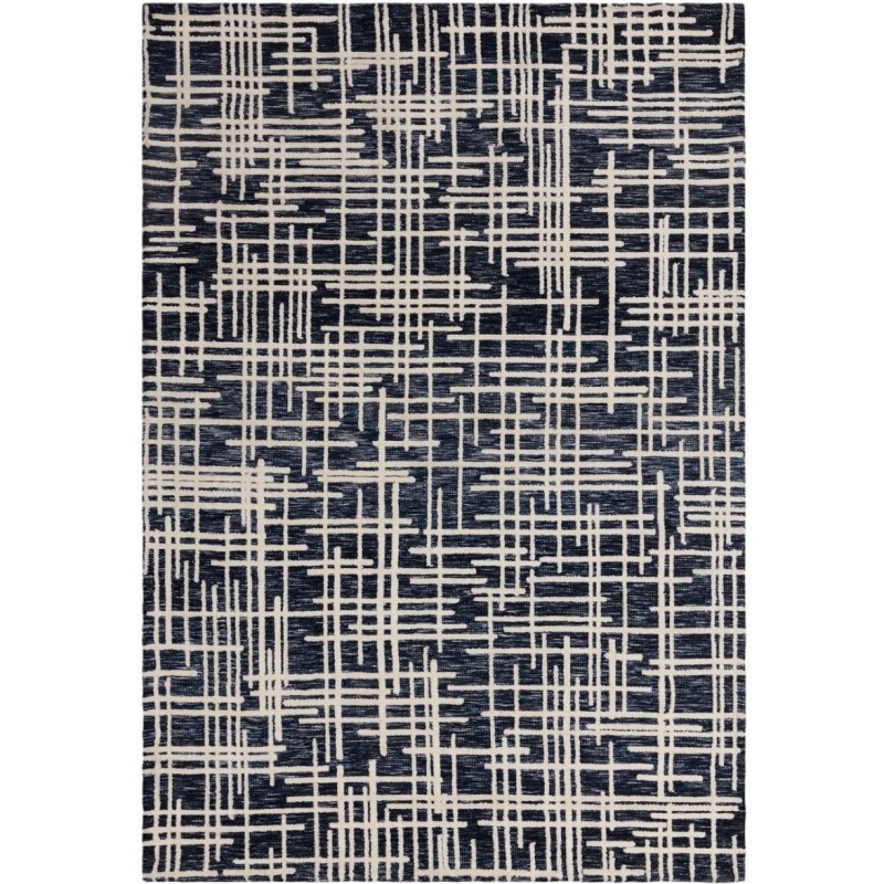 An image of Mason Blueprint Abstract Rug - 120cm x 170cm