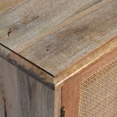 Alvdal Close-knit Lounge Two Door Cabinet Top Detail