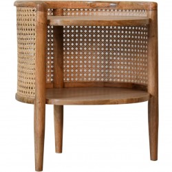 Larrisa Woven Curved Bedside Unit