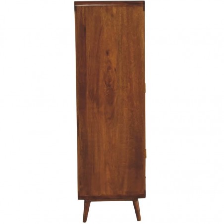 Chester Two Door One Drawer Wardrobe Side View