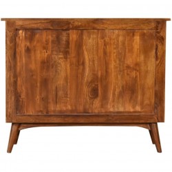Chester Solid Wood Eight Drawer Chest Rear View
