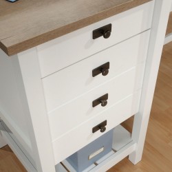 Colony Shaker Style L-Shaped Desk Drawer Detail