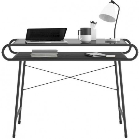 Metro Industrial Style Desk front View