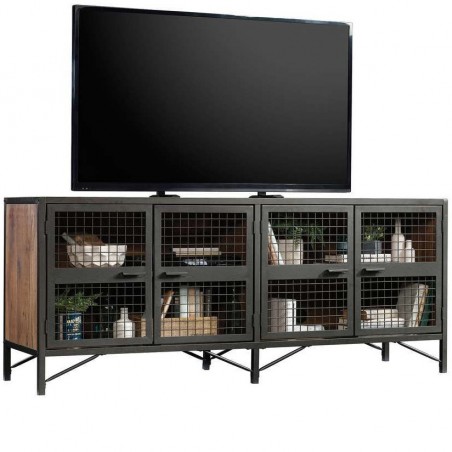 Boulevard Cafe Industrial Style Sideboard With TV