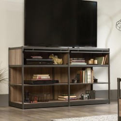 Barrister Home TV Stand Credenza Open Top Drawer