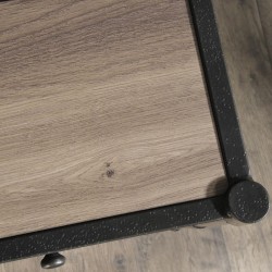Barrister Home TV Stand Credenza Top Detail