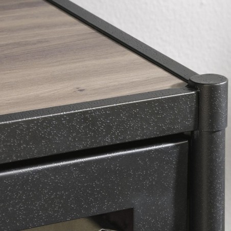 Barrister Home TV Stand Credenza Edge Detail