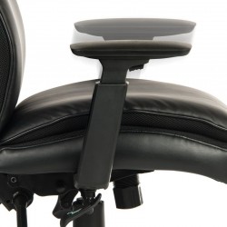 Plush Ergo Executive Office Chair Armrest Detail
