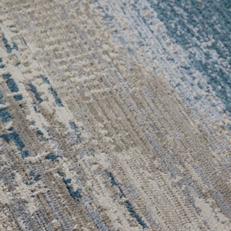 Mojave 91B Recycled Polyester Abstract Rug pattern Detail