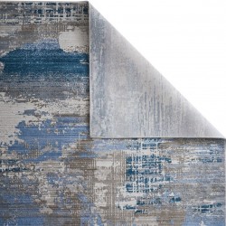 Mojave 91B Recycled Polyester Abstract Rug Backing Detail