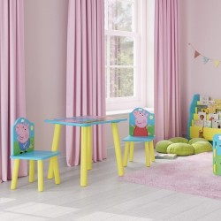 Peppa Pig Table and Two Chairs Mood shot