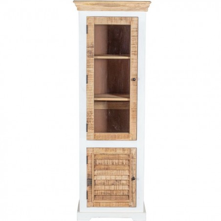 Alfie Wood Bookcase/Display Cabinet Front View