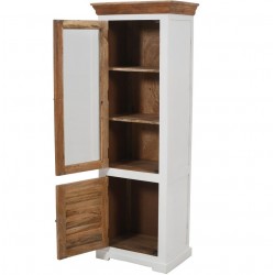Alfie Wood Bookcase/Display Cabinet  Open door