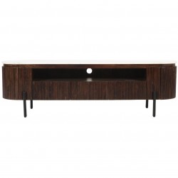 Opal Mango Wood Large TV Cabinet Front View