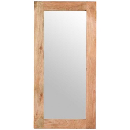 Surrey Mango Wood Frame Mirror Extra Long Front View