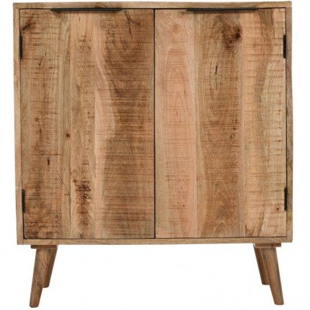 Surrey Mango Wood Drinks Cabinet / Sideboard Front View