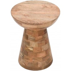 Surrey Mango Wood Mushroom Style Side Table