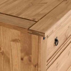 Corona Four Drawer Chest Top Detail