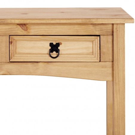 Corona Two Drawer Console Table Handle Detail