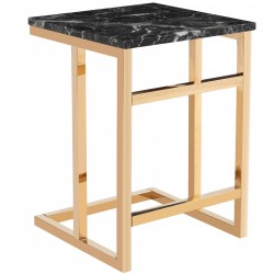 Camelot Marble Effect Side Table