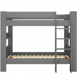 Steens Bunk Bed - Grey Front View