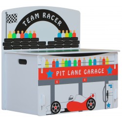 Playbox racer F1 brightly coloured painted finish. Easily slots together.
