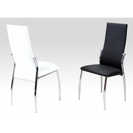Lazio dining chairs in Black Or White