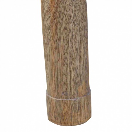 Wood leg