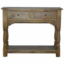 Cappa 2 Drawer Console Table front view