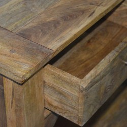 Cappa 2 Drawer Console Table open drawer detail