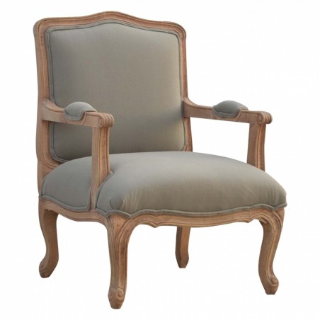 Cappa French Style Armchair Left Angle