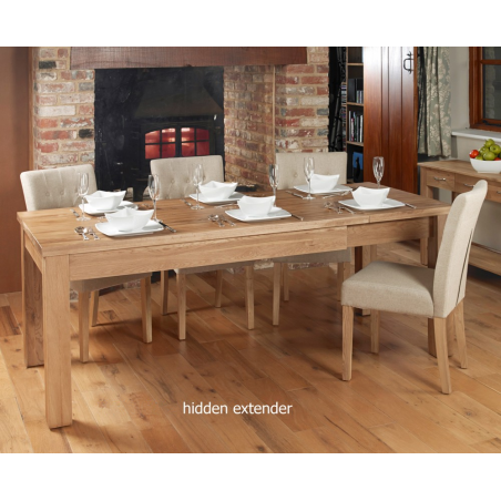 Teramo Large 8 Seat Oak Dining Table 4