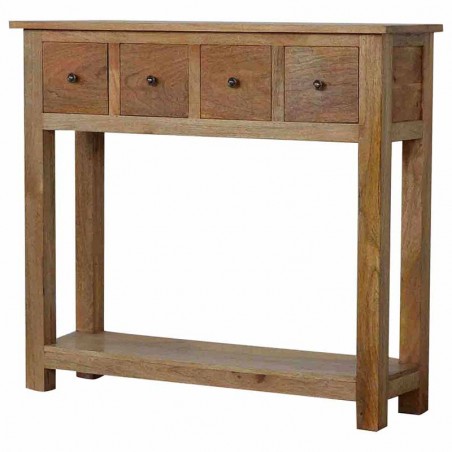 Cappa 4 Drawer Console Table Angle Left