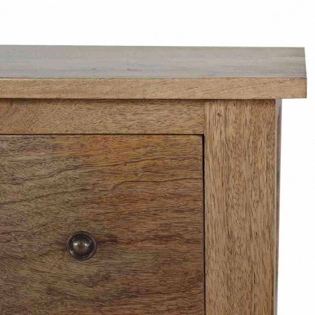 Cappa 4 Drawer Console Table Corner Detail
