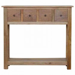 Cappa 4 Drawer Console Table Front