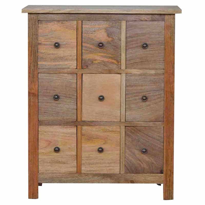 Cappa 9 Drawer Chest of Drawers Front