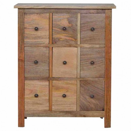 Cappa 9 Drawer Chest of Drawers Front