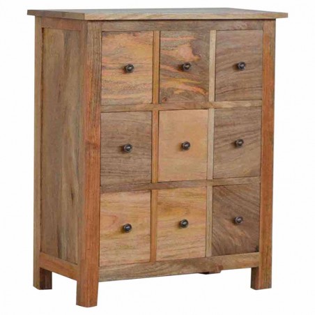 Cappa 9 Drawer Chest of Drawers Right Angle