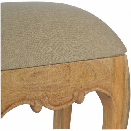 Cappa Chantilly stool with seat pad Seatpad