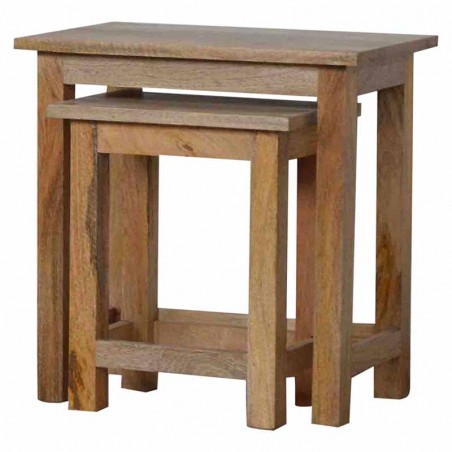 Cappa Stools/Nested Tables set of 2 Left Angle