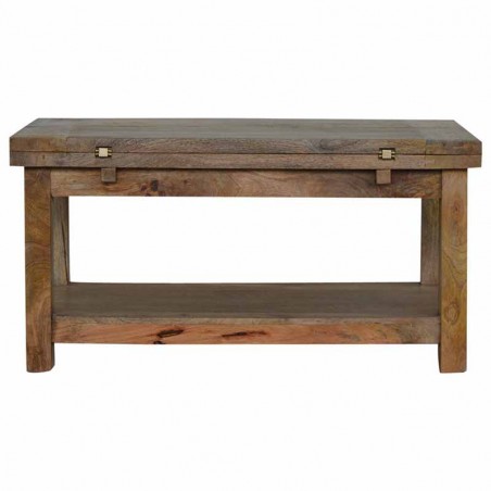 Cappa Coffee Table with 1 Shelf Front