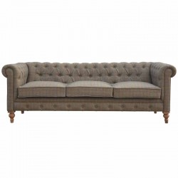 Cappa Three Seater Chesterfield Sofa Front