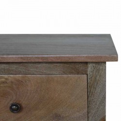 Cappa 3 Drawer Bedside Table Top Front Detail