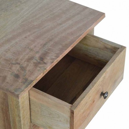 Cappa 3 Drawer Bedside Table Open Drawer