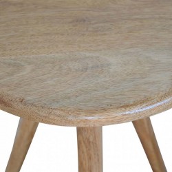 Cappa Round Tripod Table Top Detail