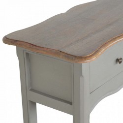 Cappa 2 Drawer Painted Console Table Left Detail