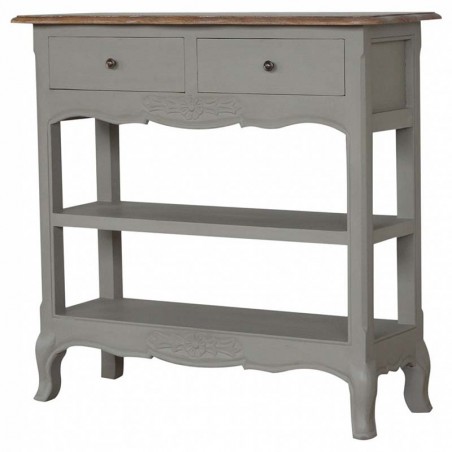 Cappa 2 Drawer Painted Console Table Right Angle
