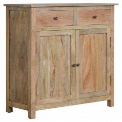 Cappa Sideboard 2 Drawers & Shelves Front Left Angle