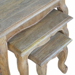 Cappa French Style Stool Set Nested Detail