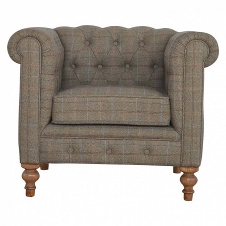Cappa Chesterfield Armchair Front